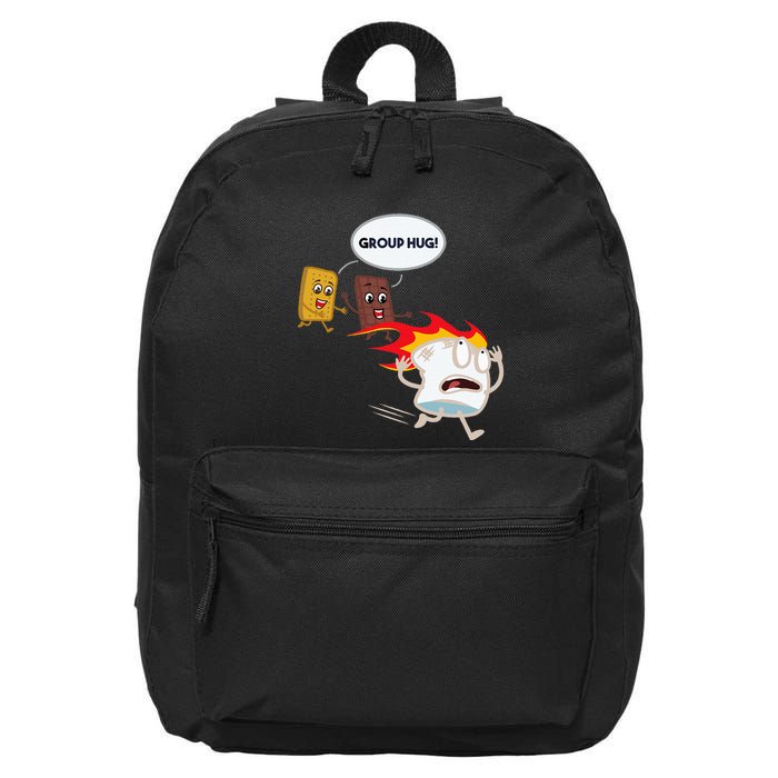 Smores Camping Roasting Outdoor 16 in Basic Backpack