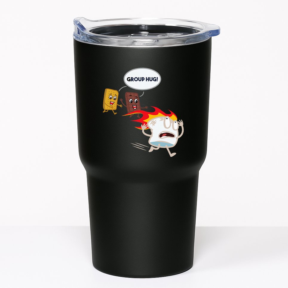 Smores Camping Roasting Outdoor Tumbler