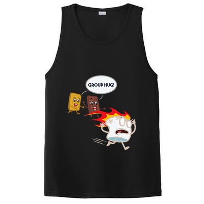 Smores Camping Roasting Outdoor PosiCharge Competitor Tank