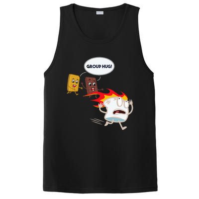 Smores Camping Roasting Outdoor PosiCharge Competitor Tank