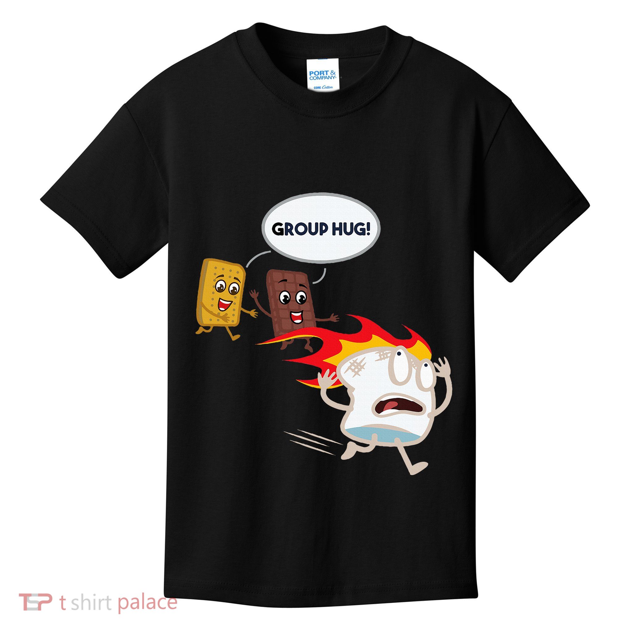 Smores Camping Roasting Outdoor Kids T-Shirt