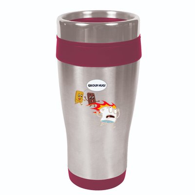 Smores Camping Roasting Outdoor 16oz Travel Tumbler