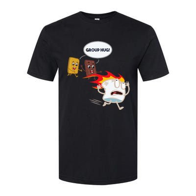 Smores Camping Roasting Outdoor Softstyle CVC T-Shirt