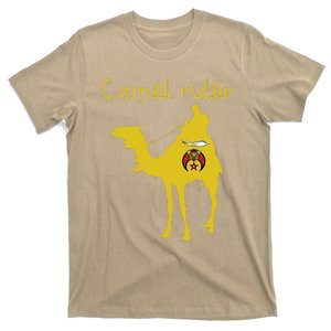 Shriners Camel Rider Emblem Nobles Freemasons Fathers Day T-Shirt