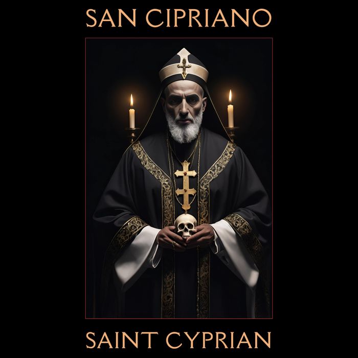 Saint Cyprian Roman Catholic San Cipriano Impact Tech Backpack