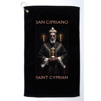 Saint Cyprian Roman Catholic San Cipriano Golf Towel