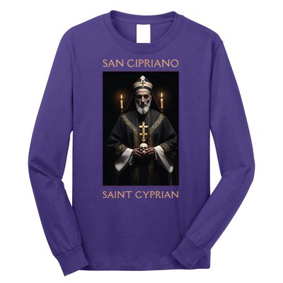 Saint Cyprian Roman Catholic San Cipriano Long Sleeve Shirt