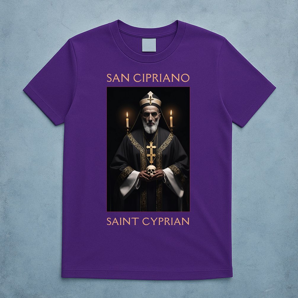 Saint Cyprian Roman Catholic San Cipriano T-Shirt