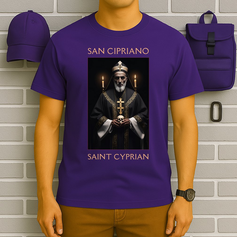Saint Cyprian Roman Catholic San Cipriano T-Shirt