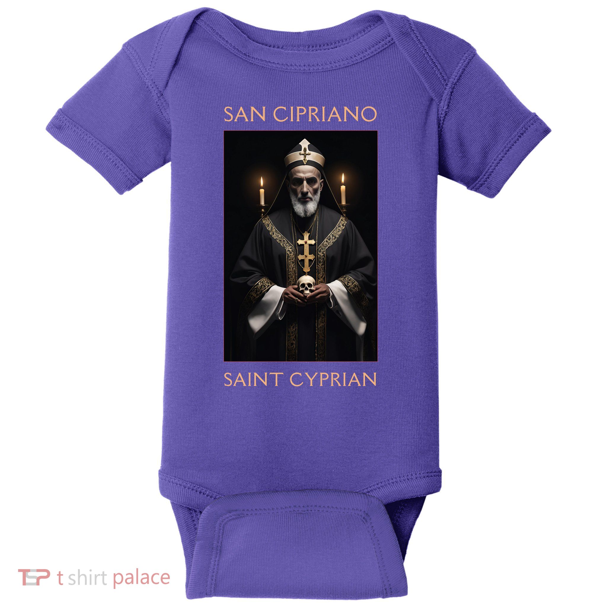 Saint Cyprian Roman Catholic San Cipriano Baby Bodysuit