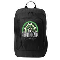 Shenanigans Coordinator Rainbow St Patricks Day Teacher City Backpack