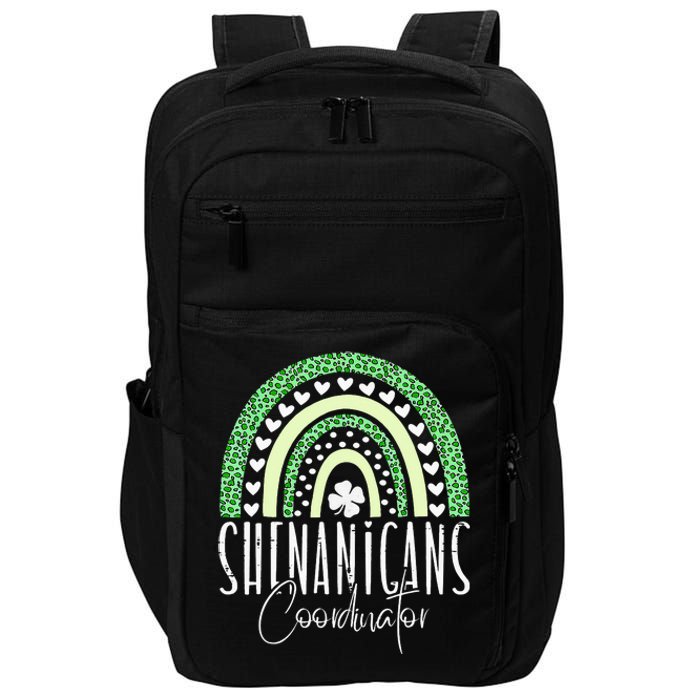 Shenanigans Coordinator Rainbow St Patricks Day Teacher Impact Tech Backpack