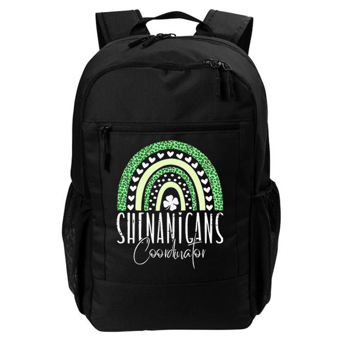 Shenanigans Coordinator Rainbow St Patricks Day Teacher Daily Commute Backpack