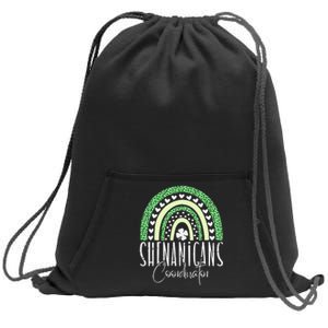 Shenanigans Coordinator Rainbow St Patricks Day Teacher Sweatshirt Cinch Pack Bag