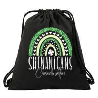 Shenanigans Coordinator Rainbow St Patricks Day Teacher Drawstring Bag