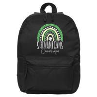 Shenanigans Coordinator Rainbow St Patricks Day Teacher 16 in Basic Backpack