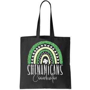 Shenanigans Coordinator Rainbow St Patricks Day Teacher Tote Bag