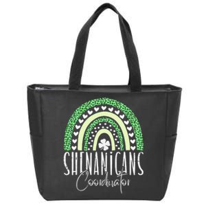 Shenanigans Coordinator Rainbow St Patricks Day Teacher Zip Tote Bag