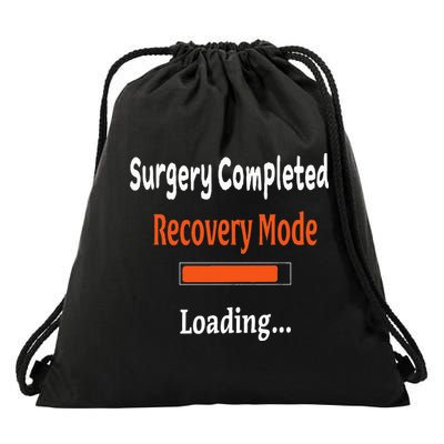 Surgery Completed Recovery Mode Loading Get Well Soon Drawstring Bag