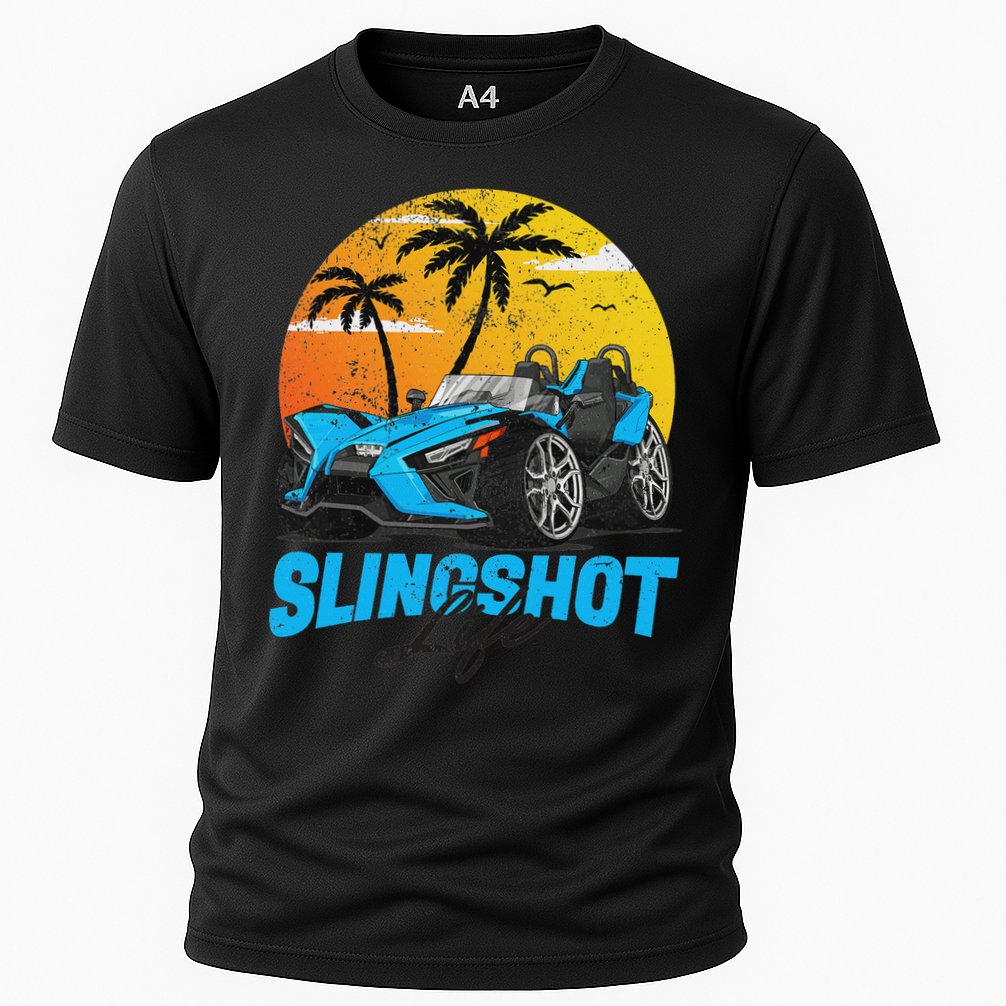 Slingshot Car Riders Lovers Summer Sling Shot Cooling Performance Crew T-Shirt
