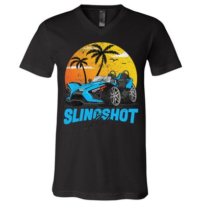 Slingshot Car Riders Lovers Summer Sling Shot V-Neck T-Shirt