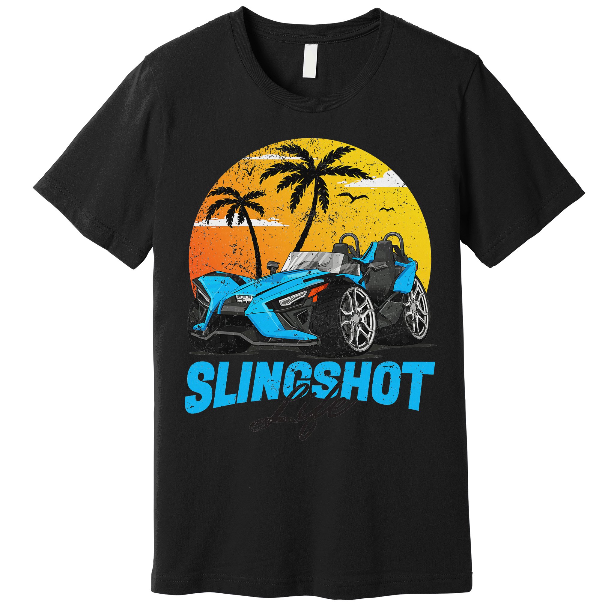 Slingshot Car Riders Lovers Summer Sling Shot Premium T-Shirt