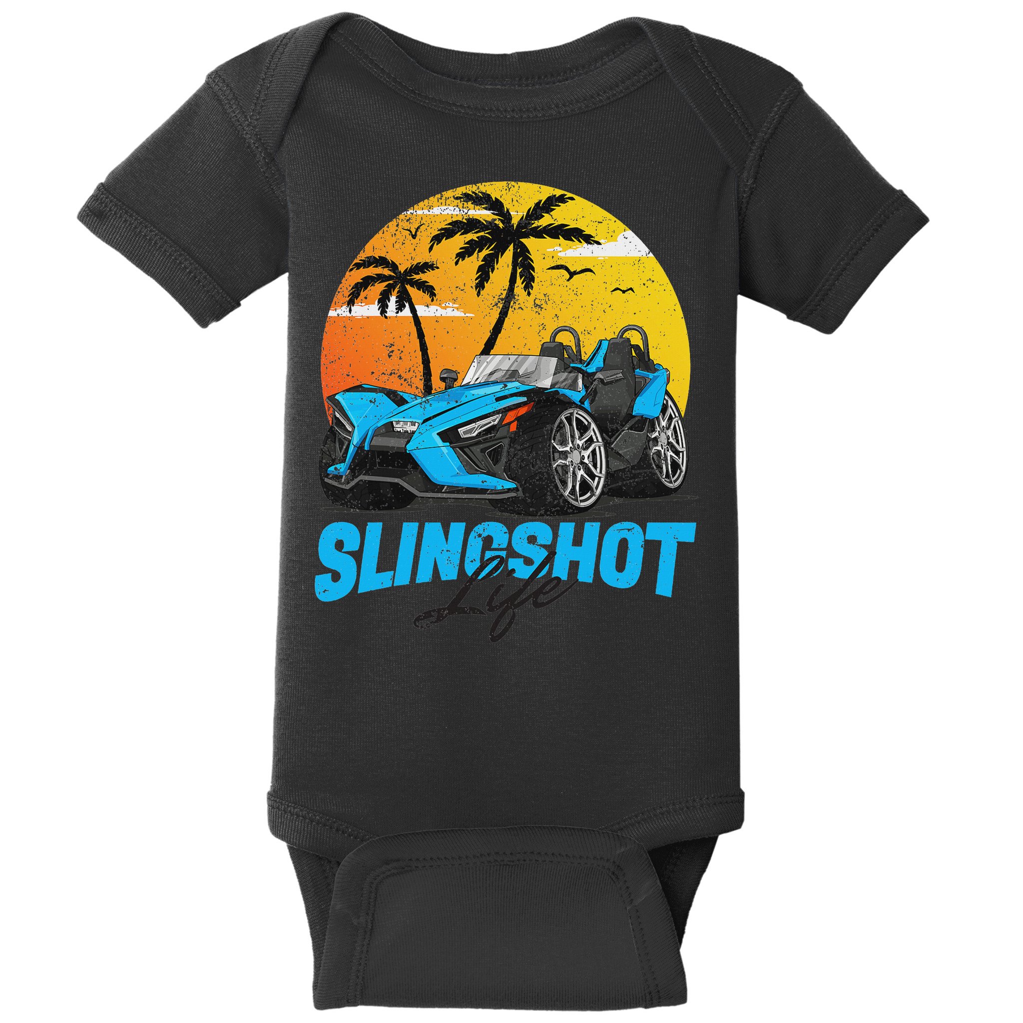 Slingshot Car Riders Lovers Summer Sling Shot Baby Bodysuit