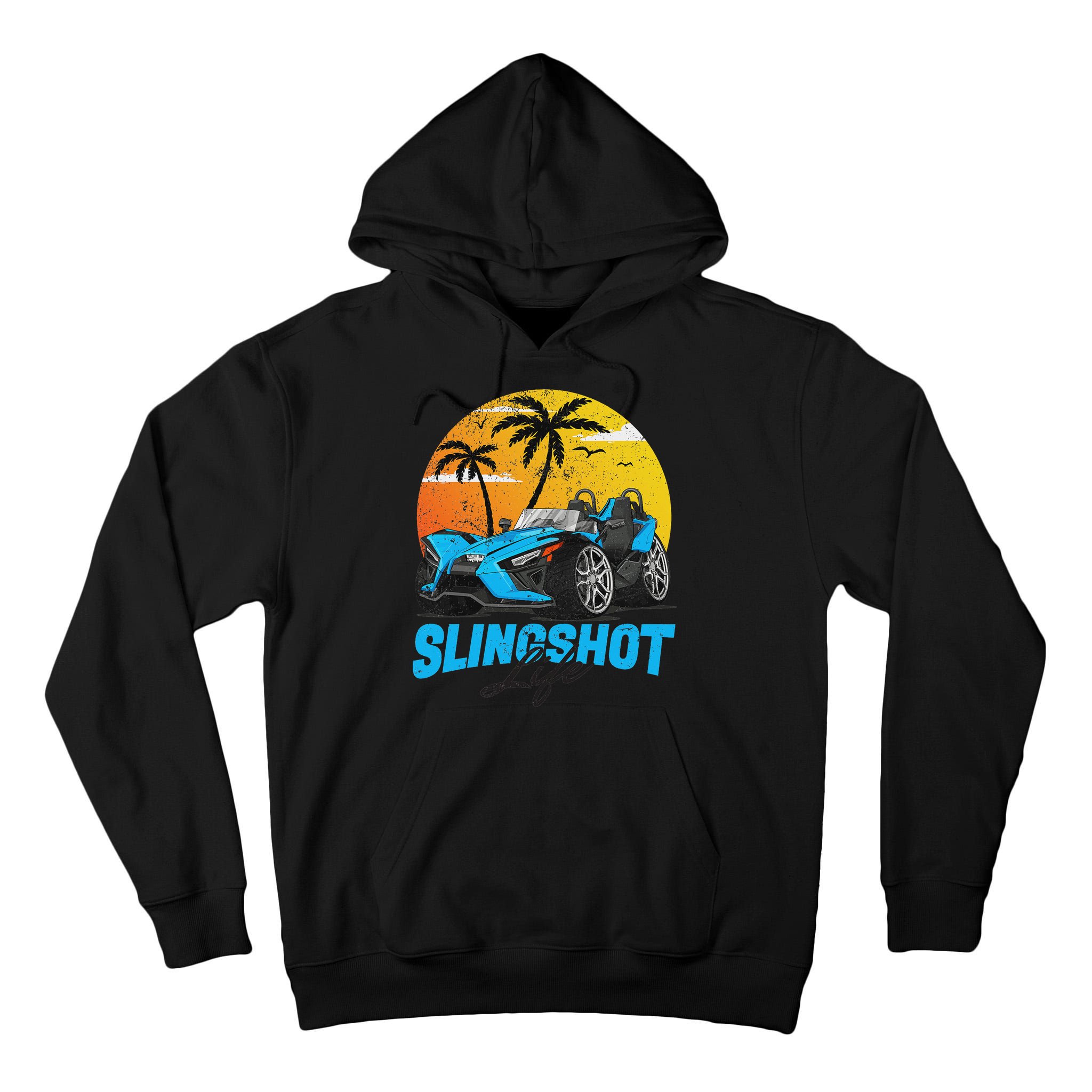 Slingshot Car Riders Lovers Summer Sling Shot Tall Hoodie