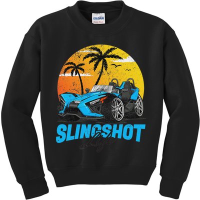 Slingshot Car Riders Lovers Summer Sling Shot Kids Sweatshirt