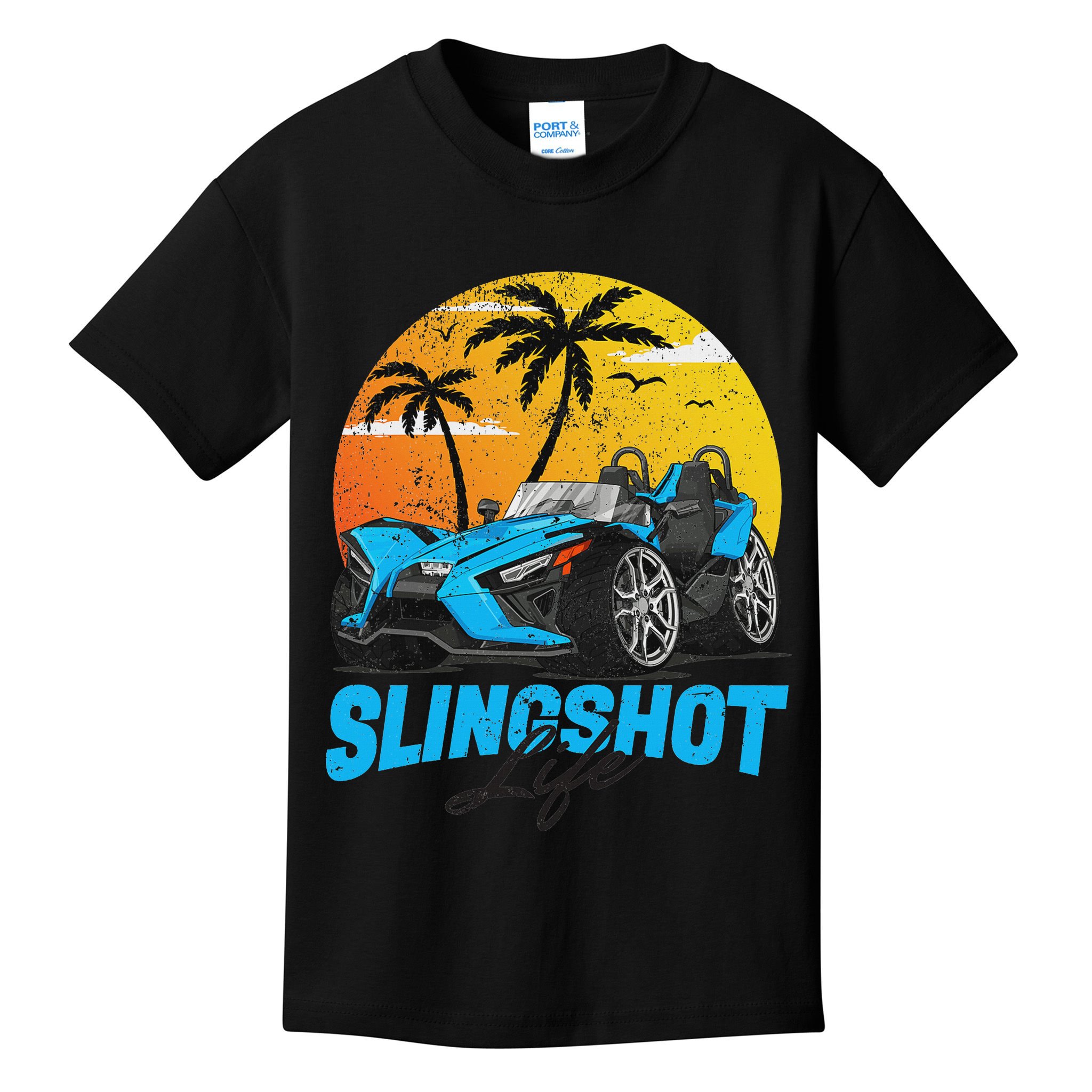 Slingshot Car Riders Lovers Summer Sling Shot Kids T-Shirt