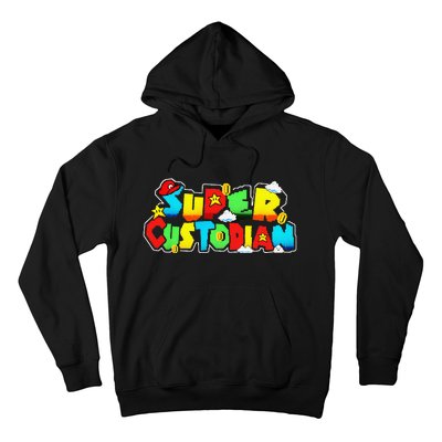 Super Custodian Retro Colorful Hoodie