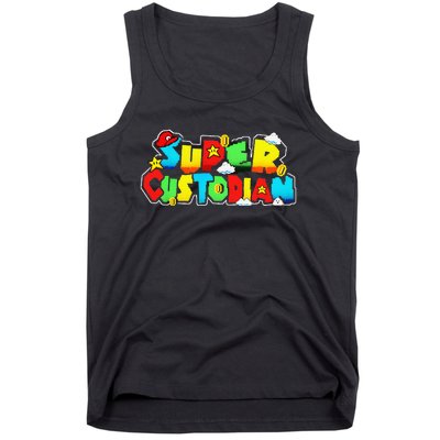 Super Custodian Retro Colorful Tank Top