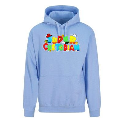 Super Custodian Retro Colorful Unisex Surf Hoodie