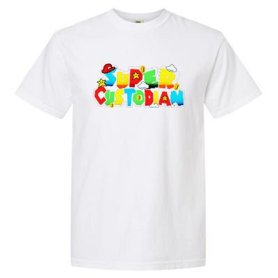 Super Custodian Retro Colorful Garment-Dyed Heavyweight T-Shirt