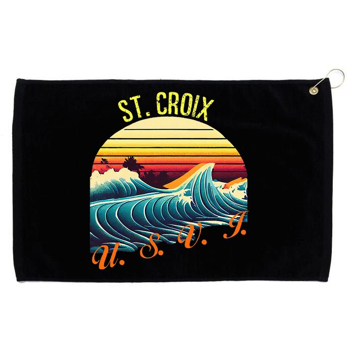 St. Croix Retro Surf Apparel & Beachwear St. Croix Grommeted Golf Towel