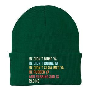 Sprint Car Racing Apparel Funny Race Quote Dirt Track Racing Knit Cap Winter Beanie