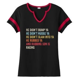 Sprint Car Racing Apparel Funny Race Quote Dirt Track Racing Ladies Halftime Notch Neck Tee