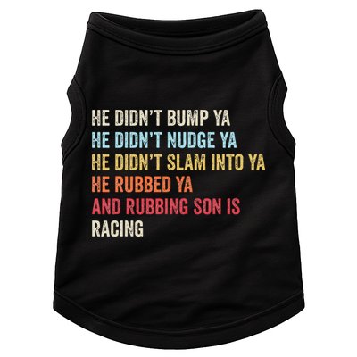 Sprint Car Racing Apparel Funny Race Quote Dirt Track Racing Doggie Tank
