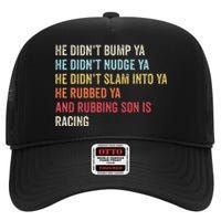 Sprint Car Racing Apparel Funny Race Quote Dirt Track Racing High Crown Mesh Back Trucker Hat