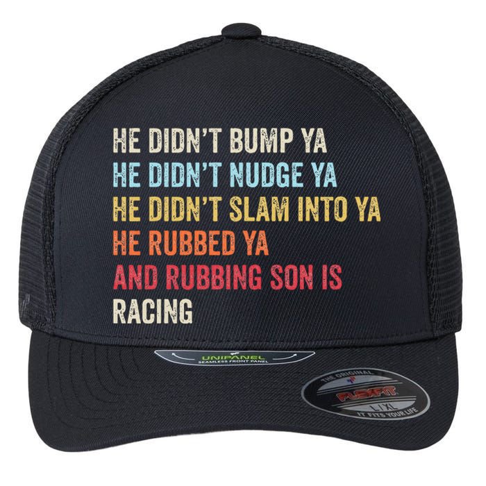 Sprint Car Racing Apparel Funny Race Quote Dirt Track Racing Flexfit Unipanel Trucker Cap