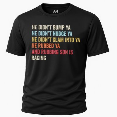 Sprint Car Racing Apparel Funny Race Quote Dirt Track Racing Cooling Performance Crew T-Shirt