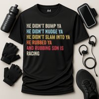 Sprint Car Racing Apparel Funny Race Quote Dirt Track Racing Cooling Performance Crew T-Shirt