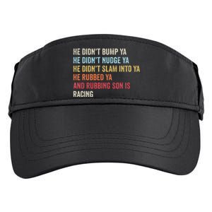 Sprint Car Racing Apparel Funny Race Quote Dirt Track Racing Adult Drive Performance Visor