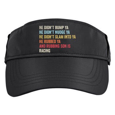 Sprint Car Racing Apparel Funny Race Quote Dirt Track Racing Adult Drive Performance Visor