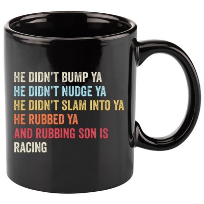 Sprint Car Racing Apparel Funny Race Quote Dirt Track Racing 11oz C Handle Ceramic Mug