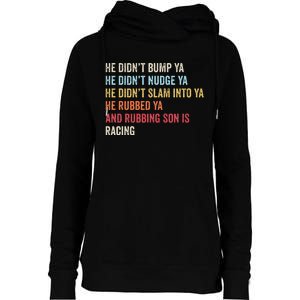 Sprint Car Racing Apparel Funny Race Quote Dirt Track Racing Womens Funnel Neck Pullover Hood