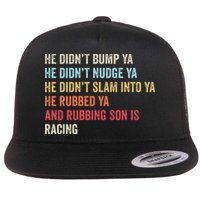 Sprint Car Racing Apparel Funny Race Quote Dirt Track Racing Flat Bill Trucker Hat
