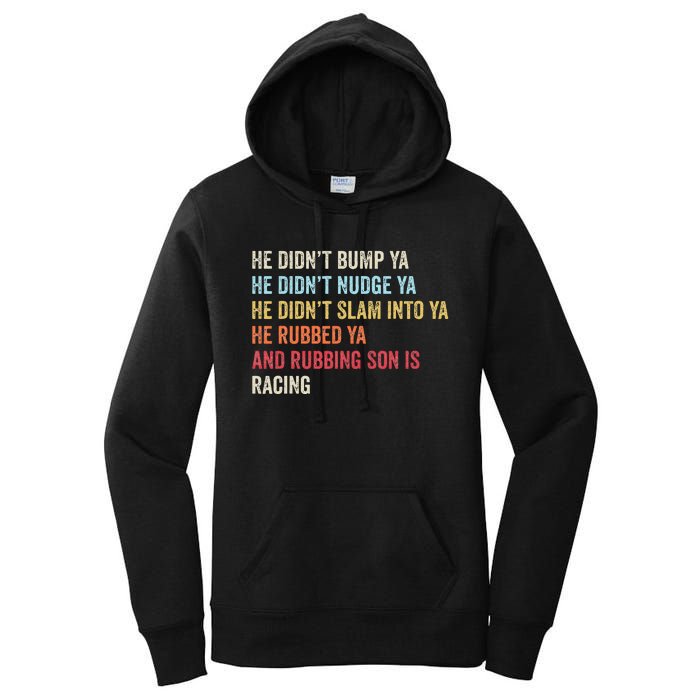 Sprint Car Racing Apparel Funny Race Quote Dirt Track Racing Women's Pullover Hoodie