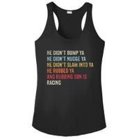 Sprint Car Racing Apparel Funny Race Quote Dirt Track Racing Ladies PosiCharge Competitor Racerback Tank