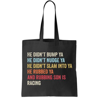 Sprint Car Racing Apparel Funny Race Quote Dirt Track Racing Bag